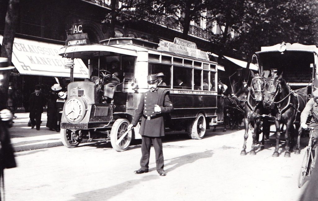 History of transport part 9. What did the first bus companies spend most of their money on?