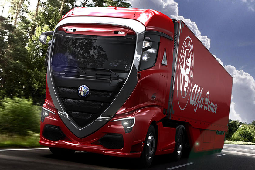 Truck from Alfa Romeo? This is how a truck from the Italian manufacturer would look like