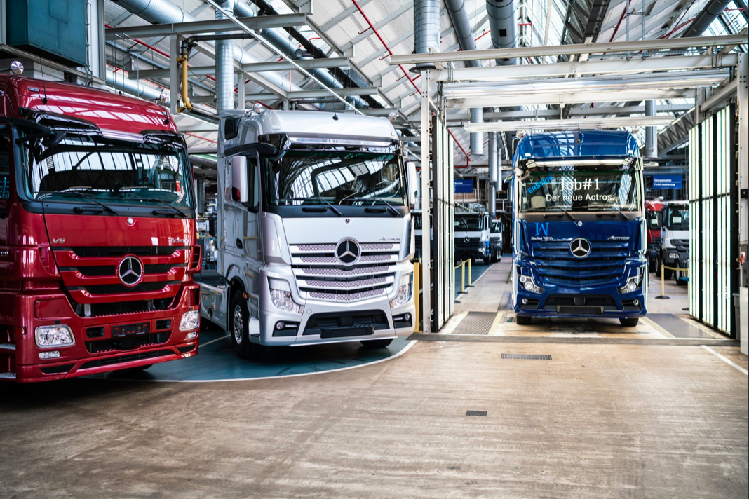 Serial production of the latest generation of Actros has started