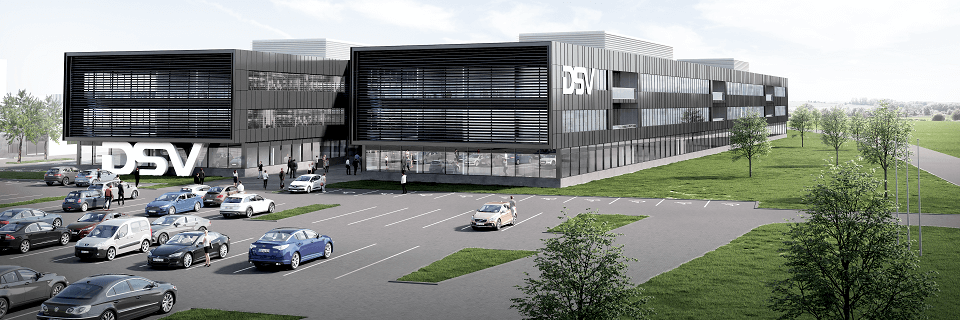 DSV is building Europe’s largest logistics centre in Denmark on 700,000 square meters