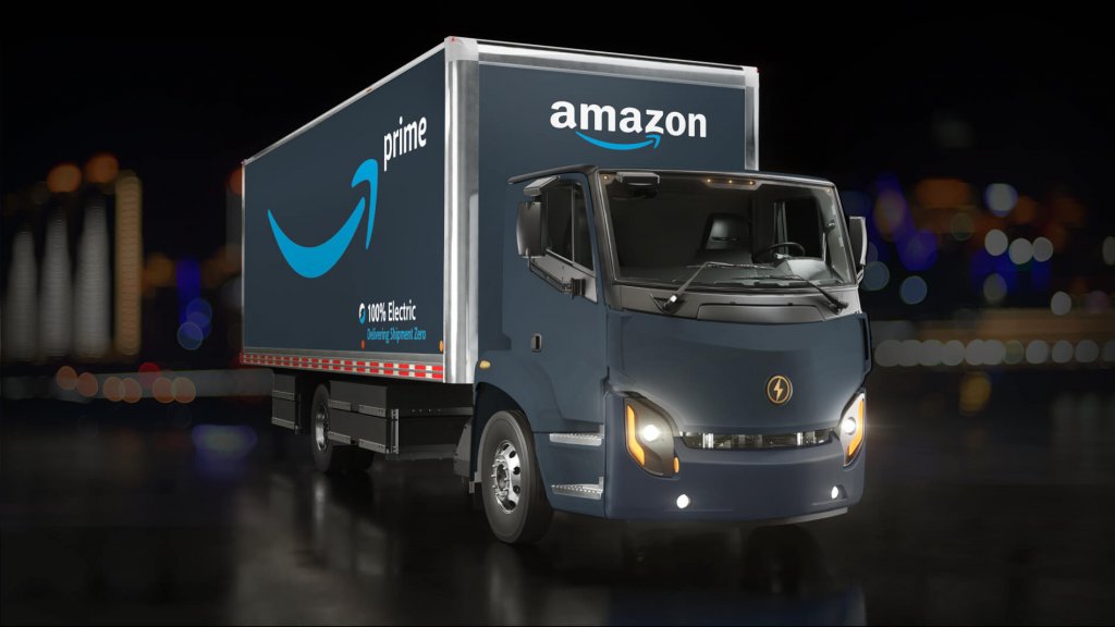 Amazon to use electric trucks in middle-mile operations