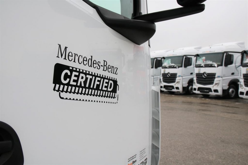 Mercedes-Benz LKW führt neues Label für gebrauchte Trucks ein