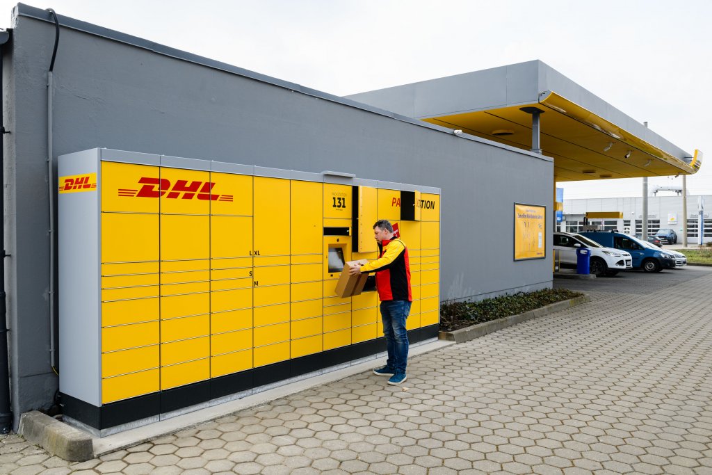 JET Tankstellen in Deutschland erhalten DHL Packstation