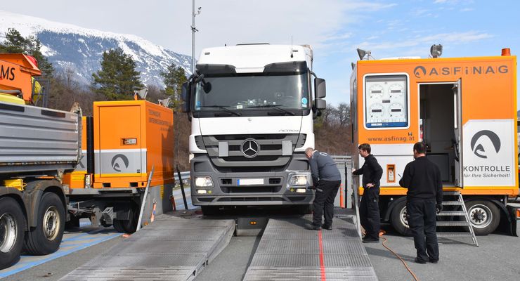 Every 4th lorry will be checked in Tyrol