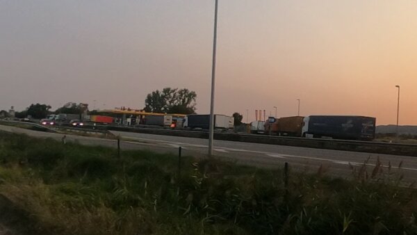 Lorry driver charged with attempted manslaughter after stabbing fellow-trucker at German rest-area