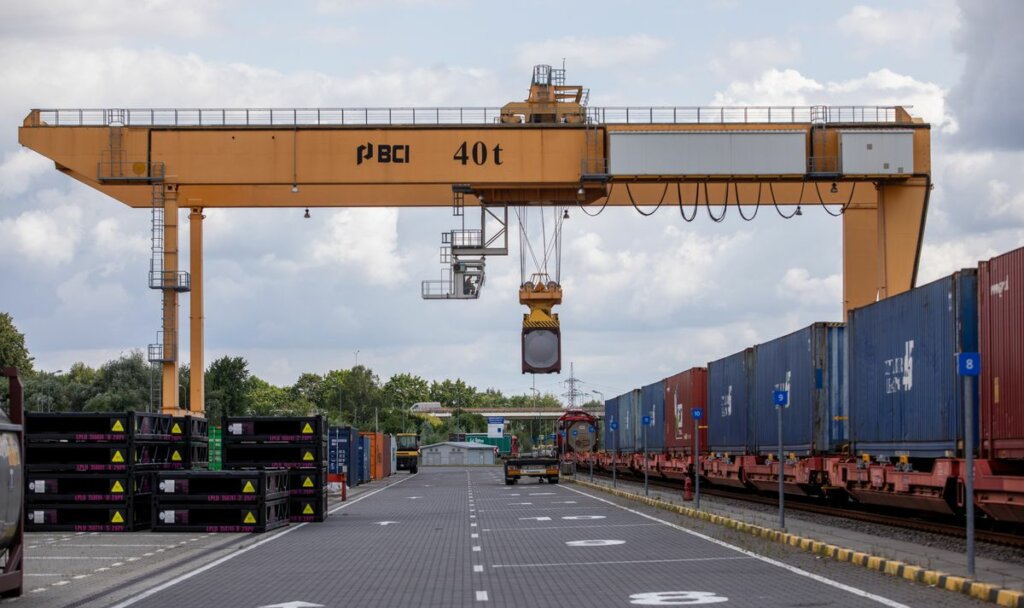 Litauen schuf eine neue Intermodal-Verbindung über Kaunas. “Das ist ein neues Tor nach Europa”