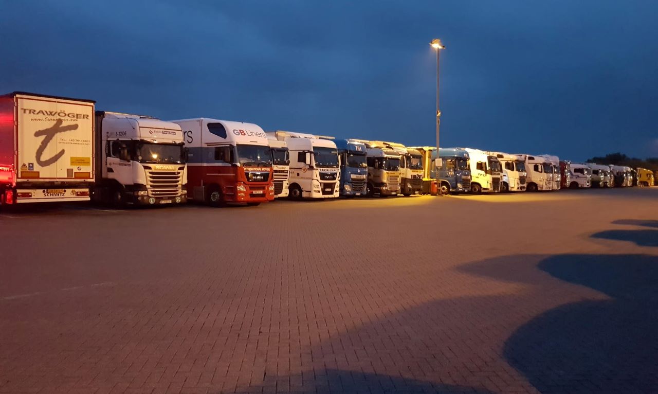 Largest truck stop in Europe with gym and games room opens to industry on  Friday