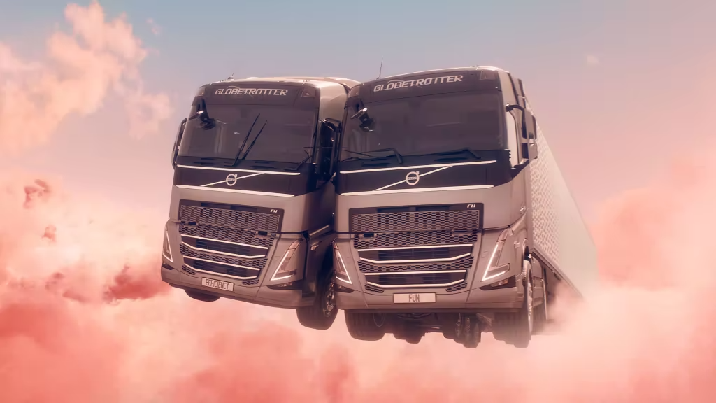 Volvo turns to humour in its latest HGV commercial campaign