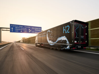 Mercedes-Benz Wasserstoff LKW knackt 1.000-Kilometer-Marke