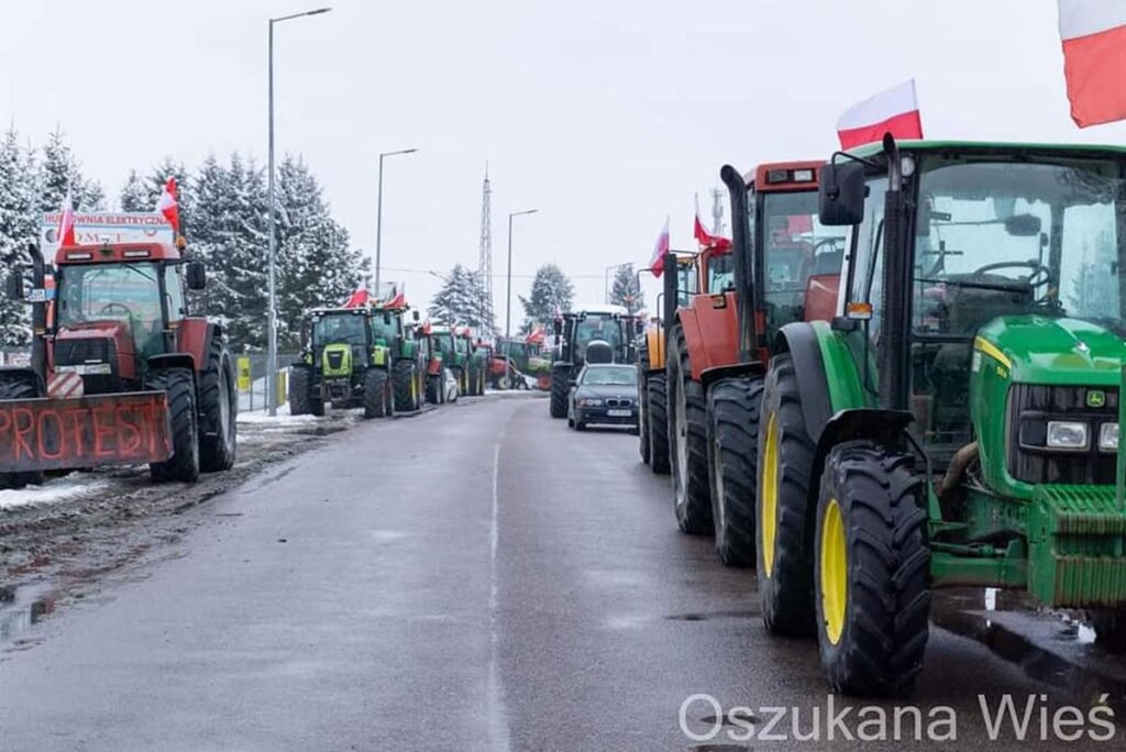 Lenkijos ūkininkai blokuos sieną su Lietuva. Jie susekė „grūdų karuselę” – fiktyvų tranzitą iš Ukrainos