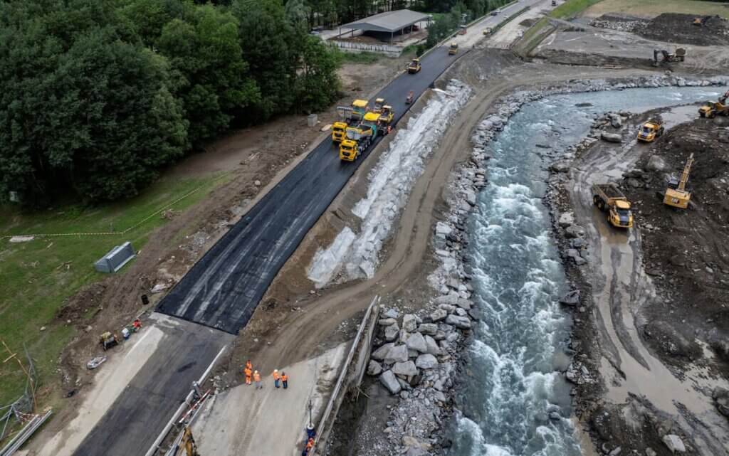 Maßnahmen für den LKW-Verkehr auf der A2 am Gotthard-Straßentunnel