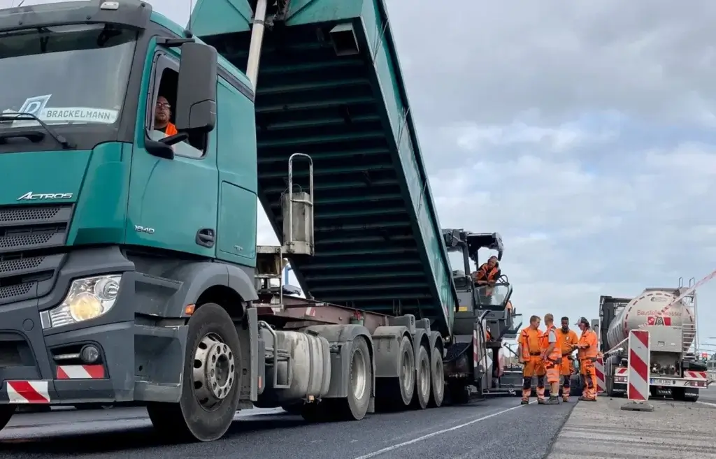 Utrudnienia na niemieckiej autostradzie na północy kraju