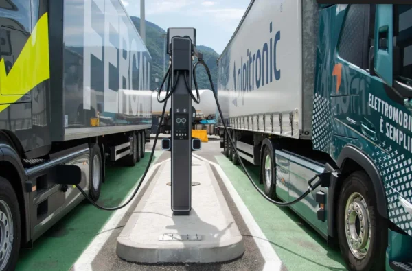 Polska daleko od unijnych celów dla ładowania elektrycznych ciężarówek. Realizacja na poziomie 0 pro