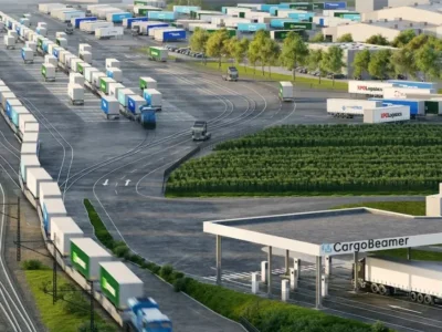 CargoBeamer z własnym terminalem w Niemczech