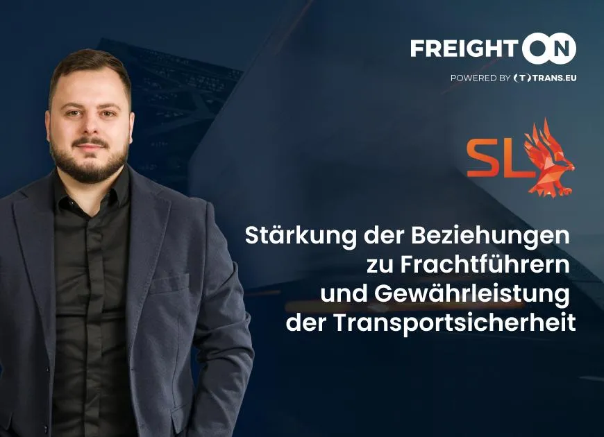 SL Transport digitalisiert die Frachtvergabe mit FreightON und intensiviert die Zusammenarbeit mit verlässlichen Partnern.