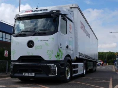 XPO swaps crisps’ delivery trucks for electric fleet