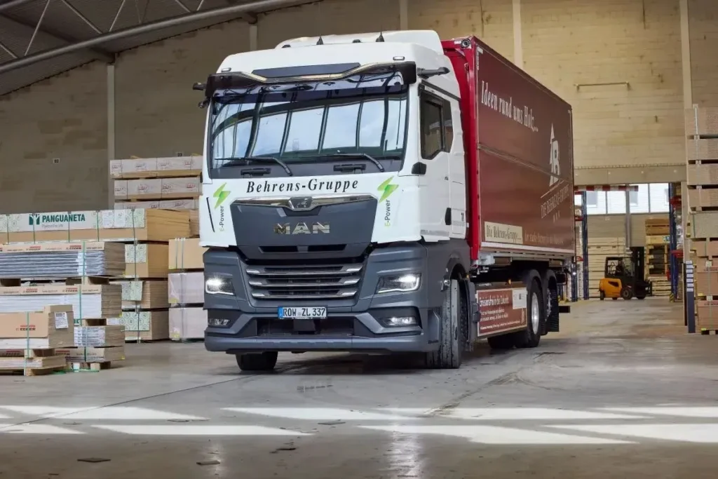 50 000 km con l’elettrico. Un operatore tedesco piacevolmente sorpreso dall’utilizzo dei camion elettrici