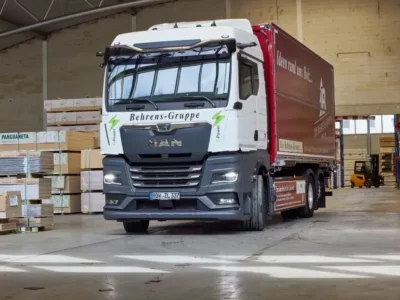 50 000 km con l’elettrico. Un operatore tedesco piacevolmente sorpreso dall’utilizzo dei camion elet