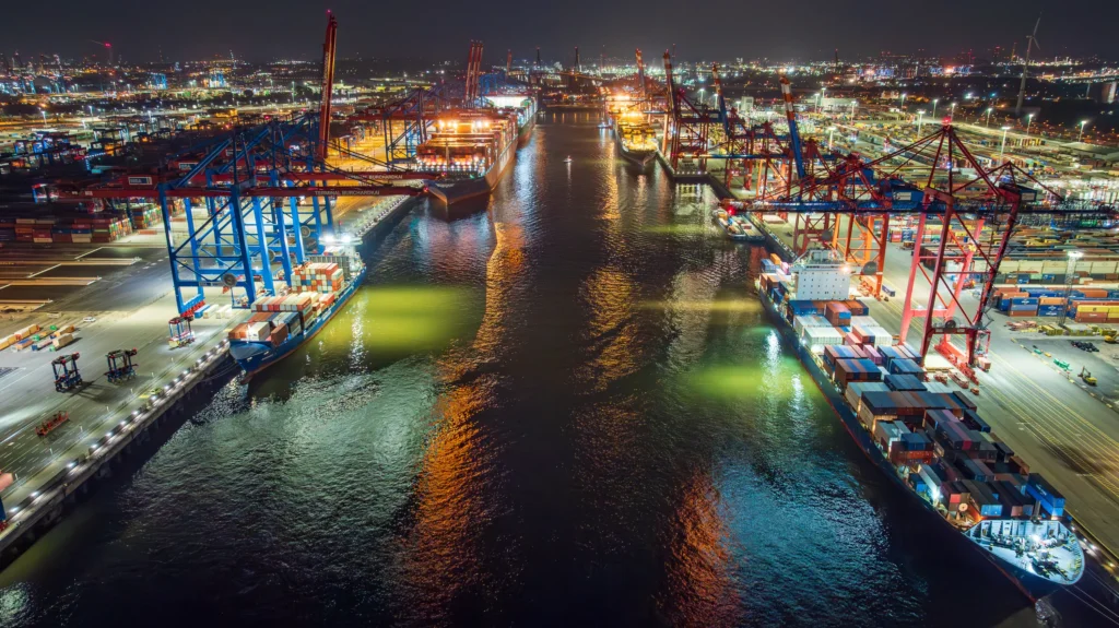 Dwa europejskie porty pod presją, a Hamburg rośnie w siłę
