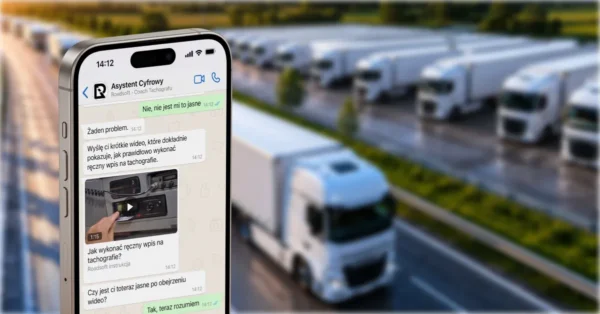 Automatyczne rozliczanie kierowców i pełna gotowość do kontroli tachografowej: co AI Roadsoft daje p