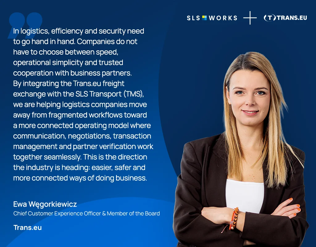 Connecting TMS workflows with a European freight network of over 125,000 users 
