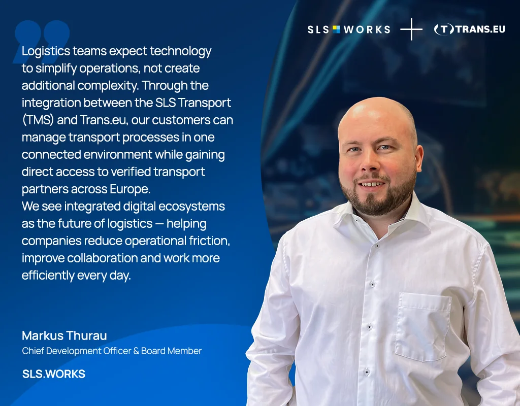 Connecting TMS workflows with a European freight network of over 125,000 users 