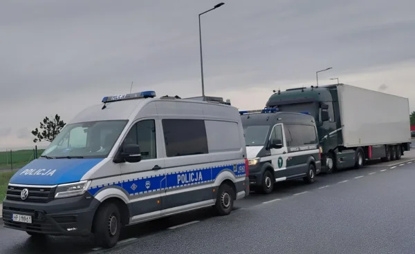 Jogosítvány nélkül vezetett a magyar kamionos, 288 ezer forint lett a vége
