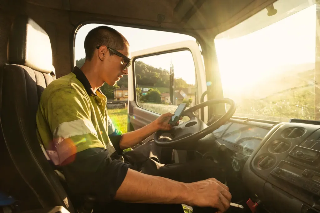 Why phones in truck cabs are a bigger safety threat than most drivers think