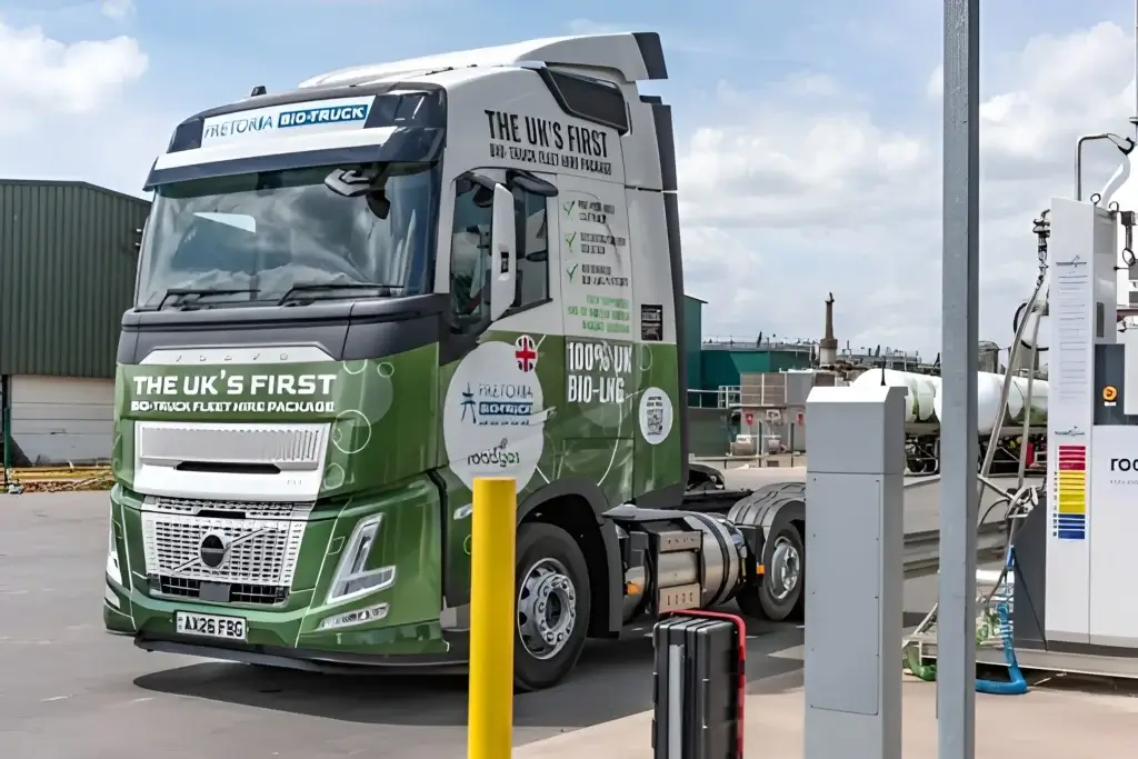 12 Bio-LNG stations to open on UK freight routes 